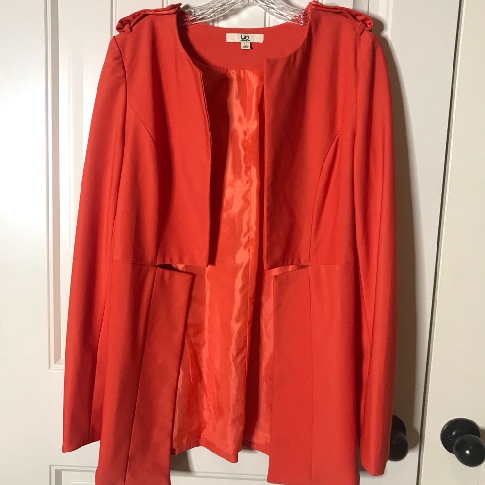 Orange blazer